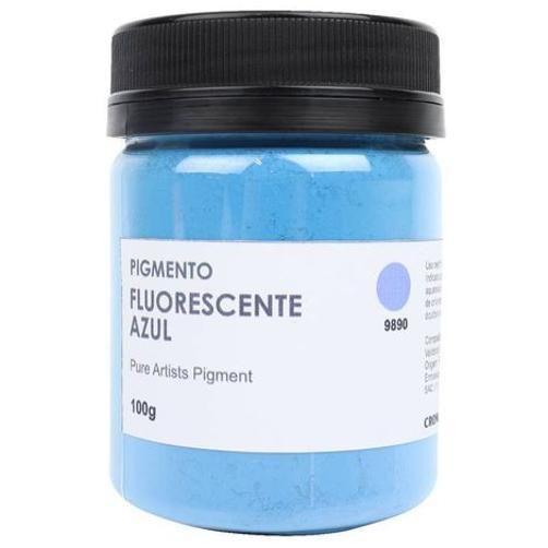 Imagem de Pigmento Artístico Cromacolor 100G 9890 Azul Fluorescente