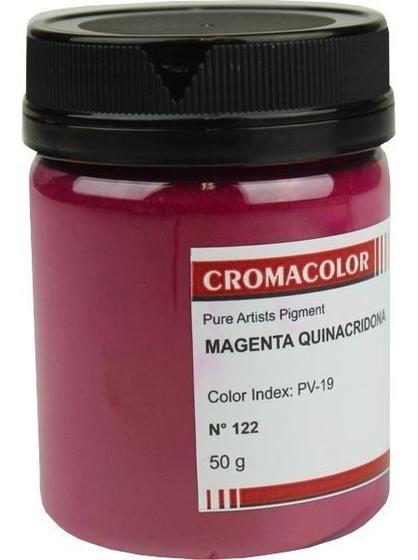 Imagem de Pigmento Artístico Magenta Quinacridona Orgânico 122 50g