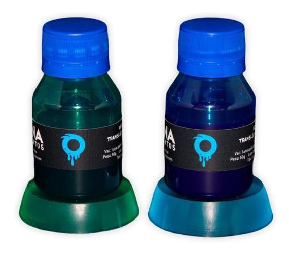 Imagem de Pigmento Azul E Verde Translúcido Para Resinas Emb. 50G