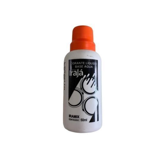 Imagem de Pigmento Corante Líquido Bisnaga Tinta 50Ml Laranja Irajá