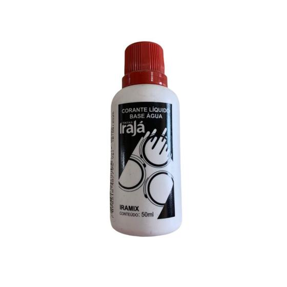 Imagem de Pigmento Corante Líquido Bisnaga Tinta 50Ml Vermelho Irajá