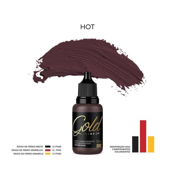 Imagem de Pigmento Line Brow Mag Color Gold 10ml - Escolha a Cor