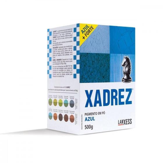 Imagem de Pigmento Po Xadrez Azul 500G 67652