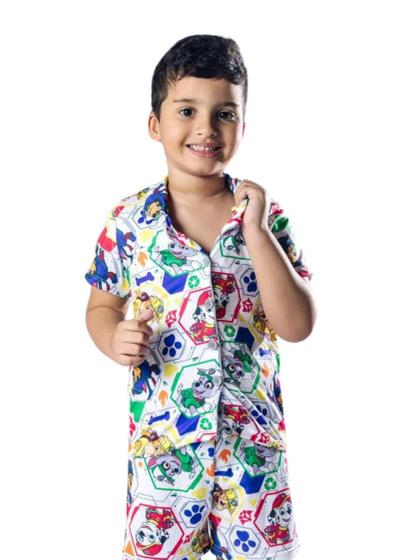 Imagem de Pijama Americano Menino Infantil Roupa de Dormir Personalizado Stitch 