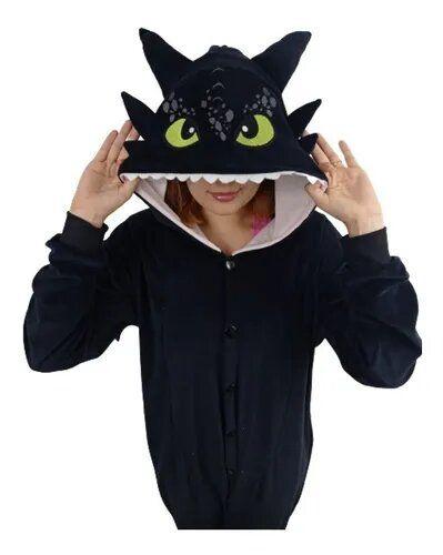 Imagem de Pijama  Banguela Como Treinar Seu Dragão Kigurumi Unissex