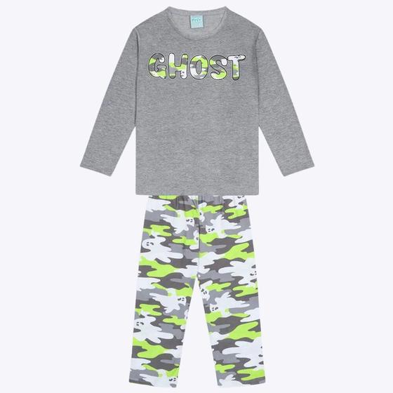 Imagem de Pijama Brilha no Escuro Infantil Masculino Kyly 1000168