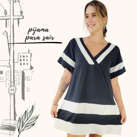 Imagem de Pijama Camisola Feminino Homewear Revelação