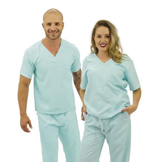 Imagem de Pijama Cirurgico Hospitalar Plus Size Seca Rápido Ph - 1