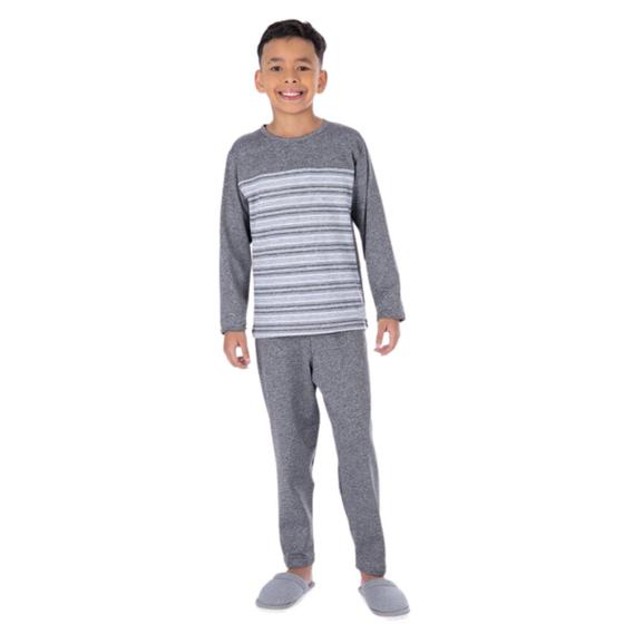 Imagem de Pijama de inverno Infantil Masculino Suede Victory