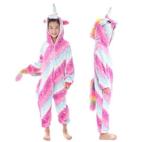 Imagem de Pijama de Unicornio Infantil ou Adulto