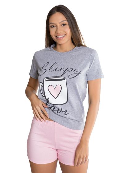 Imagem de Pijama Feminino De Verão Café Empório Do Algodão