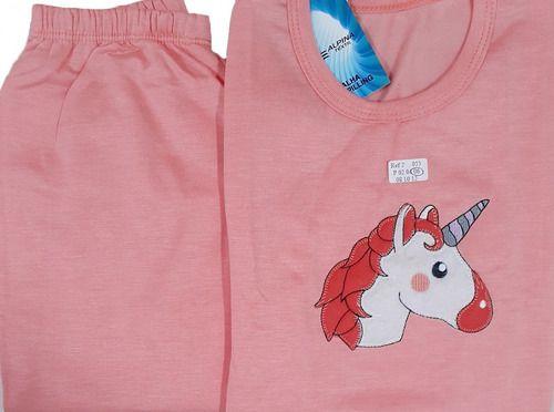 Imagem de Pijama Feminino Flanelado Grosso Unicornio / Gato Nº 4 Ao 8