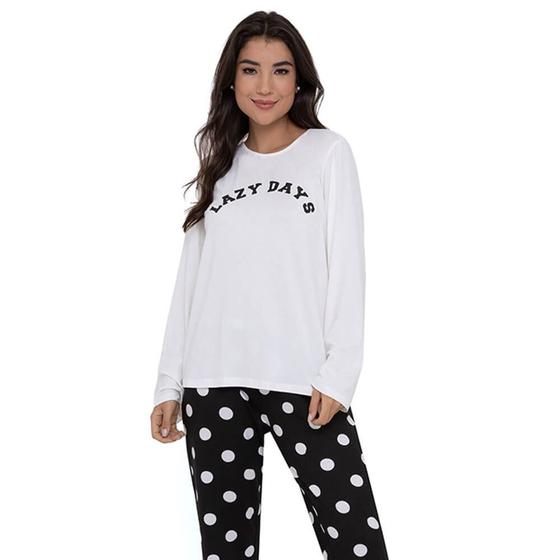 Imagem de Pijama Feminino Longo Pellin 210127 Viscose
