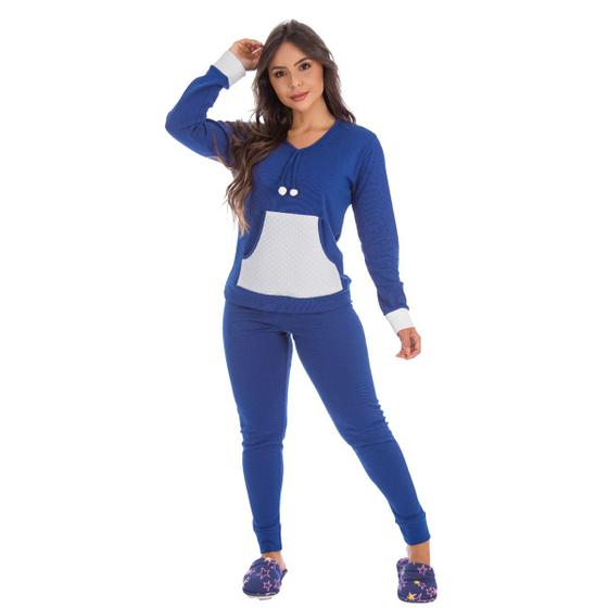 Imagem de Pijama feminino para o inverno KANGURU POM-POM Victory