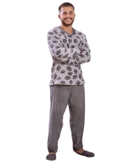 Pijama Flanelado de FLEECE MASCULINO FEMININO Inverno Soft Veludo Menor preço em Pijama Flanelado de FLEECE MASCULINO FEMININO Inverno Soft Veludo