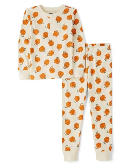 Imagem de Pijama Gymboree Gymmies Pumpkin Print 100% algodão para crianças