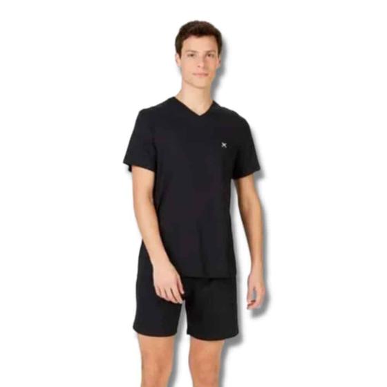 Imagem de Pijama Hering Masculino Em Malha Com Algodão Decote V
