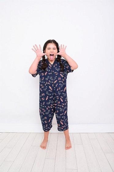 Imagem de Pijama infantil e teen verão divertido monakids