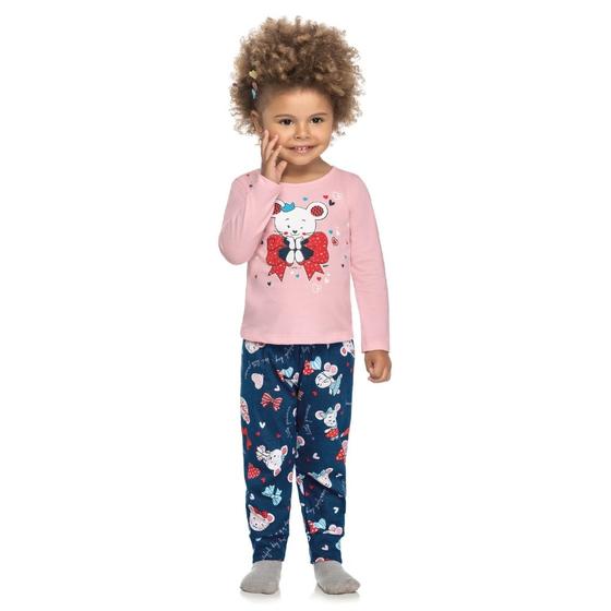 Imagem de Pijama Infantil Inverno Princess 13026 - Elian