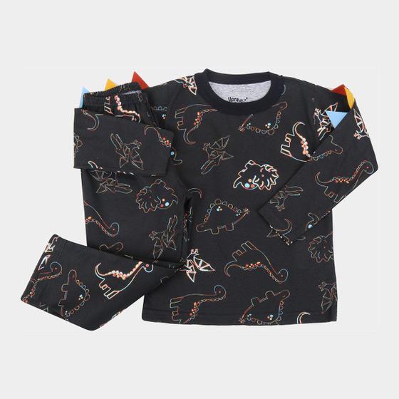 Imagem de Pijama Infantil Longo Elian Dino Masculino