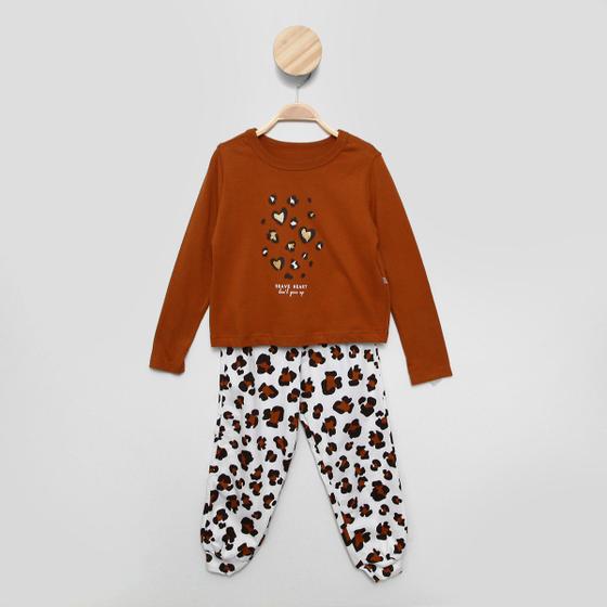 Imagem de Pijama Infantil Longo Hering Kids Malha Estampado