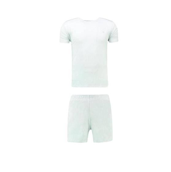 Imagem de Pijama Infantil Masculino de Verão Ogochi Essencial Camiseta Bermuda Roupa de Dormir Menino 25456001