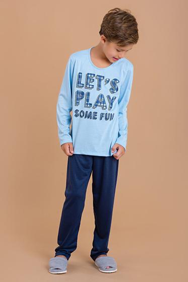 Imagem de Pijama Infantil Masculino Let's Play