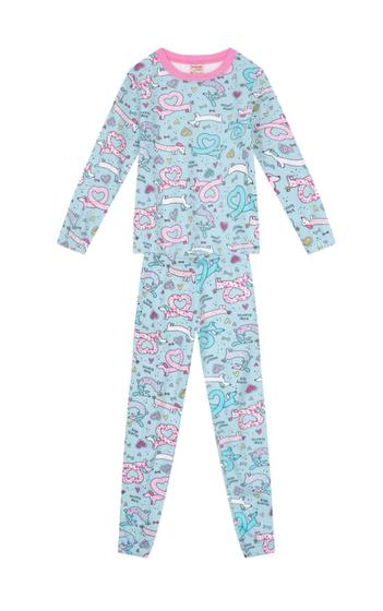 Imagem de Pijama Infantil Menina Com Blusão E Jogger Brandili