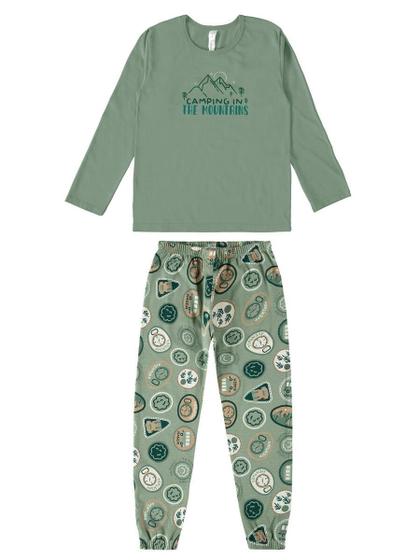 Imagem de Pijama Infantil Menina Longo Malwee 1000116506