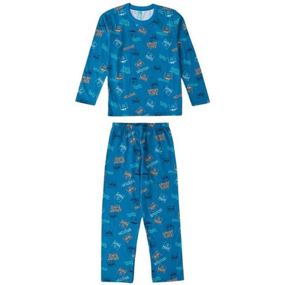 Imagem de Pijama Infantil Menino Longo Urso Malwee