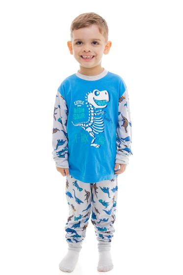 Imagem de Pijama Inverno Algodão Masculino Infantil