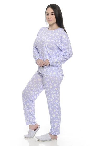 Imagem de Pijama inverno  feminino malha suede corfortável frio