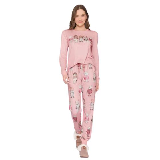 Imagem de Pijama Jogger Cool Cats Malha Sublime Touch