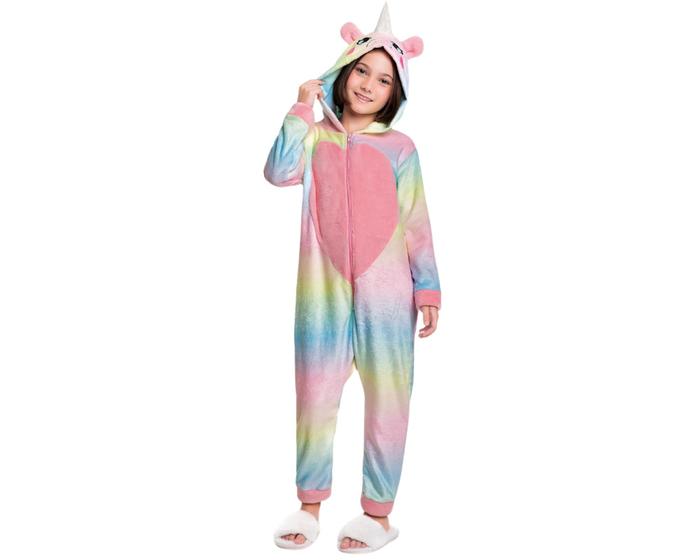 Imagem de Pijama kigurumi infantil-juvenil macacão bichinhos-inverno