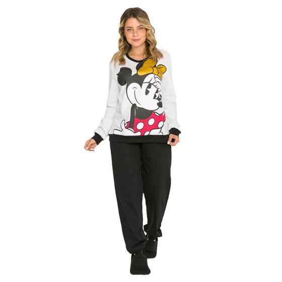 Imagem de Pijama Longo Feminino Minnie Disney 26.03.0049