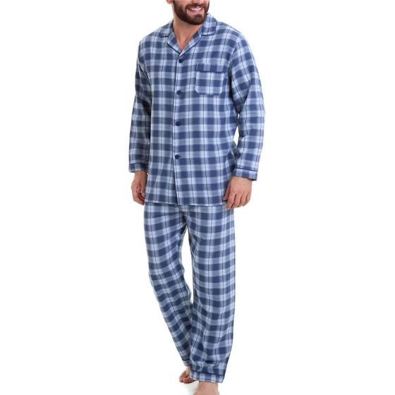 Imagem de Pijama Longo Flanelado Sepie 926 Xadrez