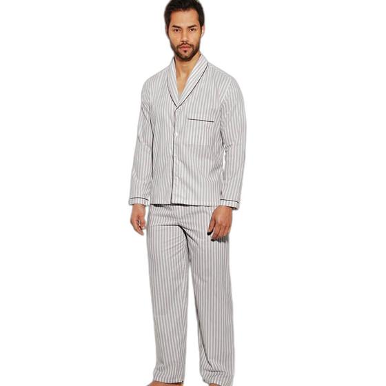 Imagem de Pijama Longo Presidente PL920 Masculino - Plus Size