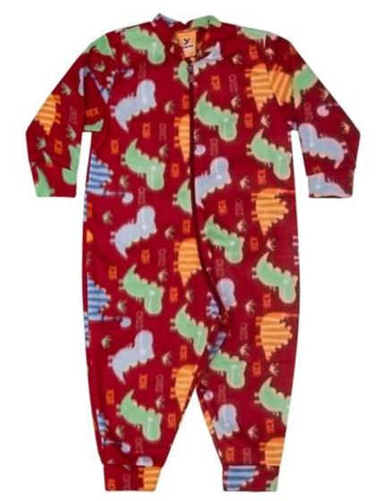 Imagem de Pijama Macacão Em Soft Menino, Dinossauros - Gueda