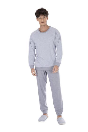 Imagem de Pijama Masculino de Frio Listrado - 23131 - Victory