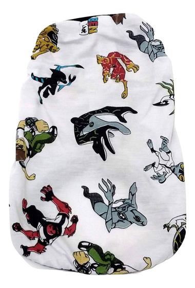 Imagem de Pijama para cachorro Estampa Ben 10 branca Tamanho M