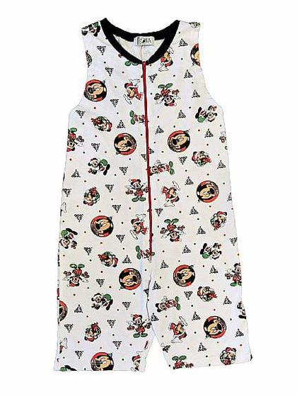 Imagem de Pijama regata macacão natal com mickey