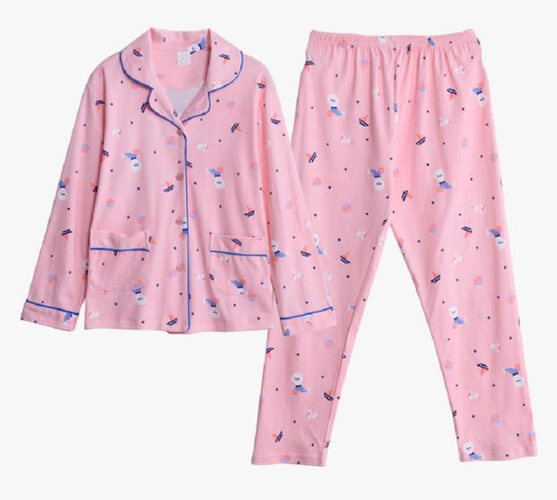 Imagem de pijama rosa