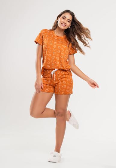 Imagem de Pijama Short e Blusa M/C Malha Telha Salvatore Fashion