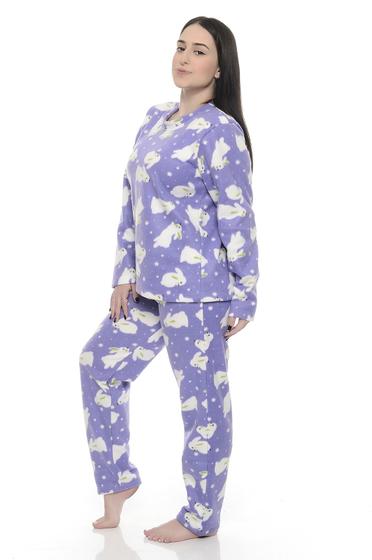 Imagem de Pijama soft adulto feminino  outono/inverno frio