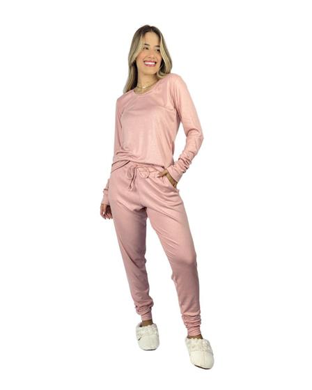 Imagem de Pijama Viscose Canelada Sofia Rose