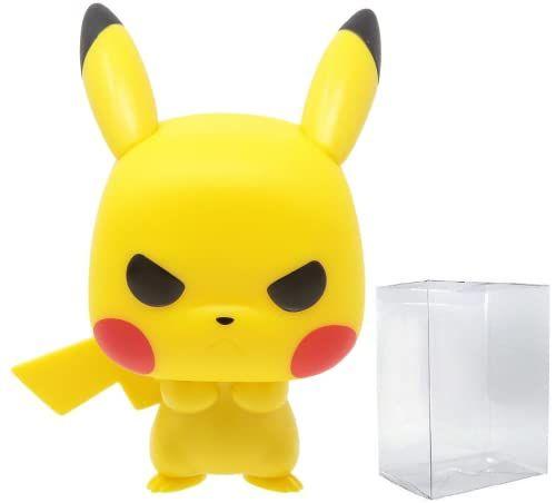 Imagem de Pikachu mal-humorado Funko Pop! Figura de Vinil (Empacotado com Compa