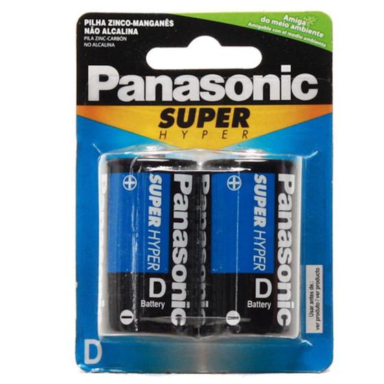 Pilha 2d panasonic Menor preço em Pilha 2d panasonic