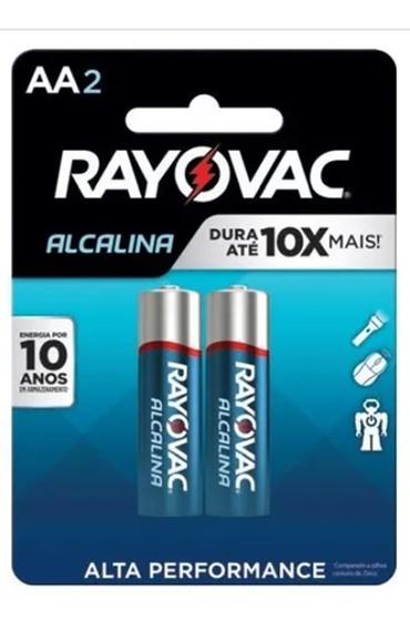 Imagem de Pilha aa  rayovac alcalina c/2 und