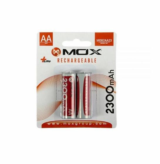 Imagem de Pilha AA Recarregavel Mox AA X2 2300MAH