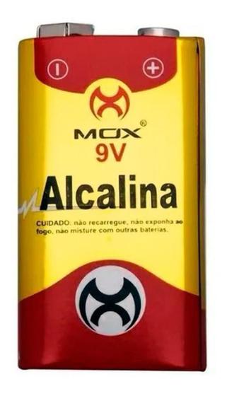 Imagem de Pilha Alcalina 9V Mox - Bateria para Brinquedos e Outros